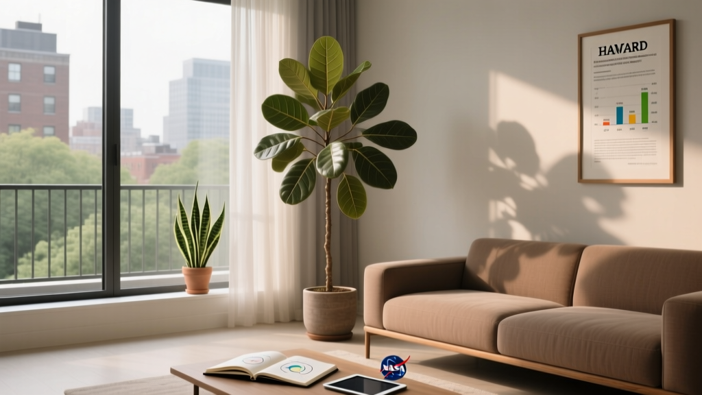 Indoor Plants: Science-Backed Calming & Air-Purifying Power