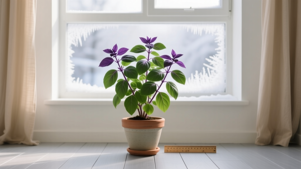 You *Can* Grow Tulsi Indoors This Winter — Here’s the Exact 5-Step Routine That Works (Even With Low Light, Dry Air & Short Days)