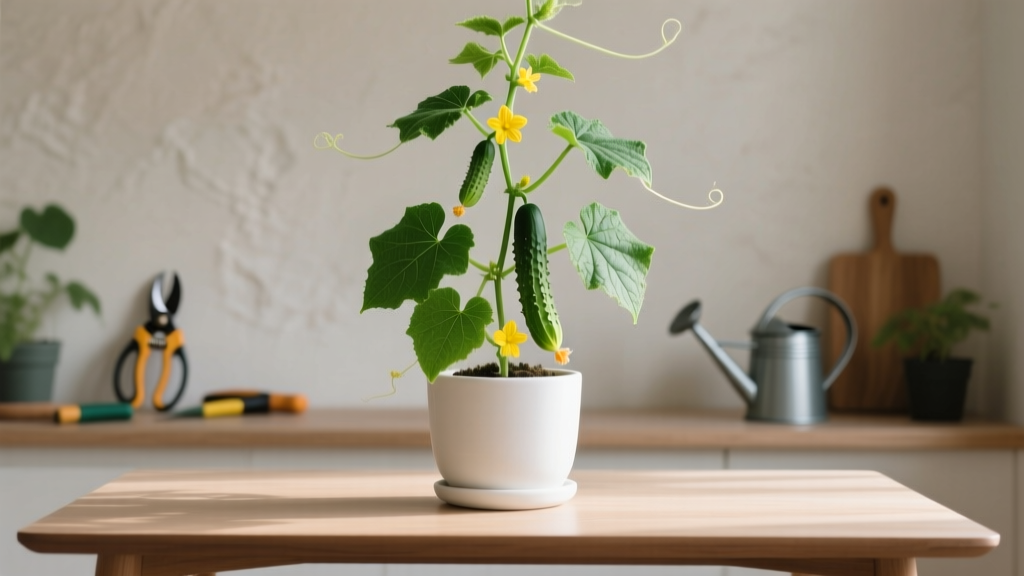 Stop Wasting Time & Water: The Real Low-Maintenance How to Care for Indoor Cucumber Plants — 5 Non-Negotiable Steps That Actually Work (Backed by Horticultural Trials)