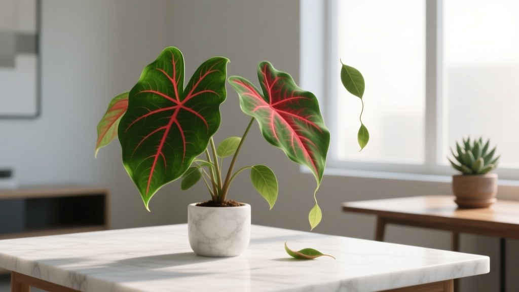 Why Your Caladium Is Dropping Leaves Indoors (And Exactly What to Fix in 72 Hours — No Guesswork, Just Botanist-Approved Steps)