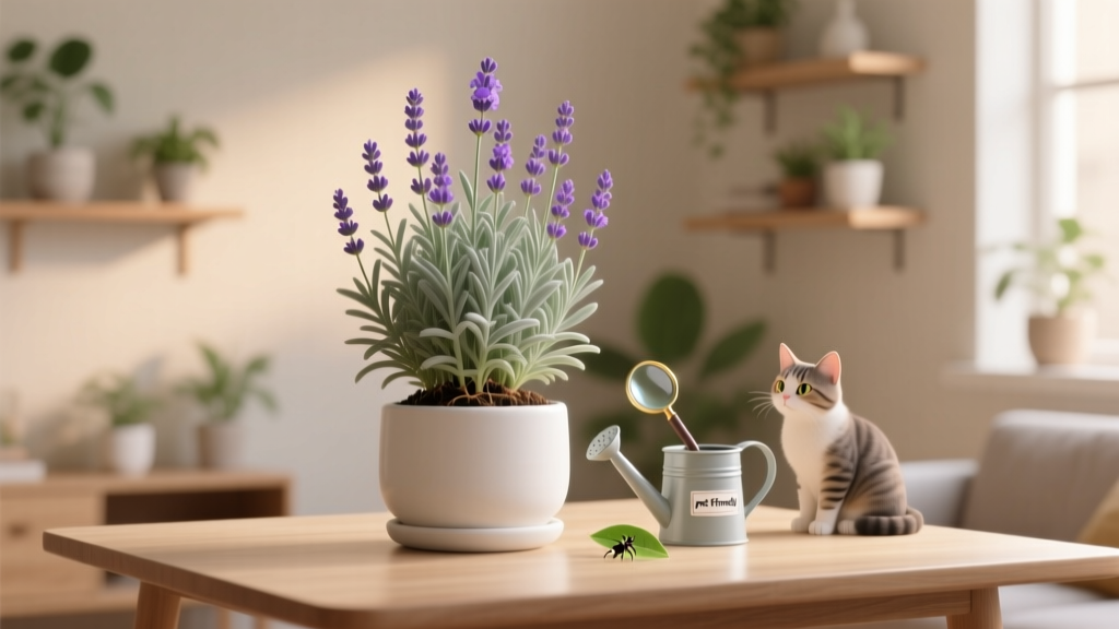 Pet Friendly How to Take Care of an Indoor Lavender Plant: 7 Non-Negotiable Steps You’re Probably Skipping (That Cause Wilting, Pest Outbreaks & Hidden Toxicity Risks)