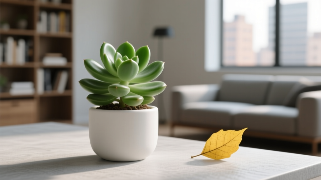 How Often to Water Jade Plant Indoor with Yellow Leaves: The 5-Minute Diagnostic Flowchart That Stops Overwatering Before Root Rot Takes Hold