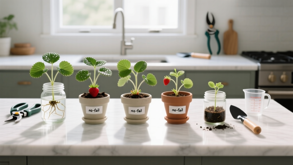 How to Propagate a Strawberry Plant for Beginners: 5 Foolproof Methods That Actually Work (No Green Thumb Required — Just 3 Tools & 10 Minutes)