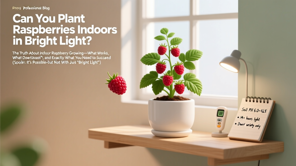 Can You Plant Raspberries Indoors in Bright Light? The Truth About Indoor Raspberry Growing—What Works, What Doesn’t, and Exactly What You Need to Succeed (Spoiler: It’s Possible—but Not With Just ‘Bright Light’)