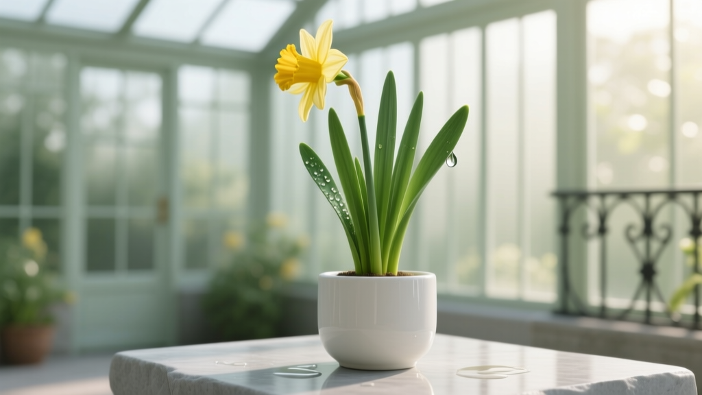 Stop Drowning or Dehydrating Your Indoor Daffodils: The Exact Watering Schedule That Prevents Yellow Leaves, Bud Drop, and Rot—Backed by RHS Trials & 12 Years of Forced Bulb Research