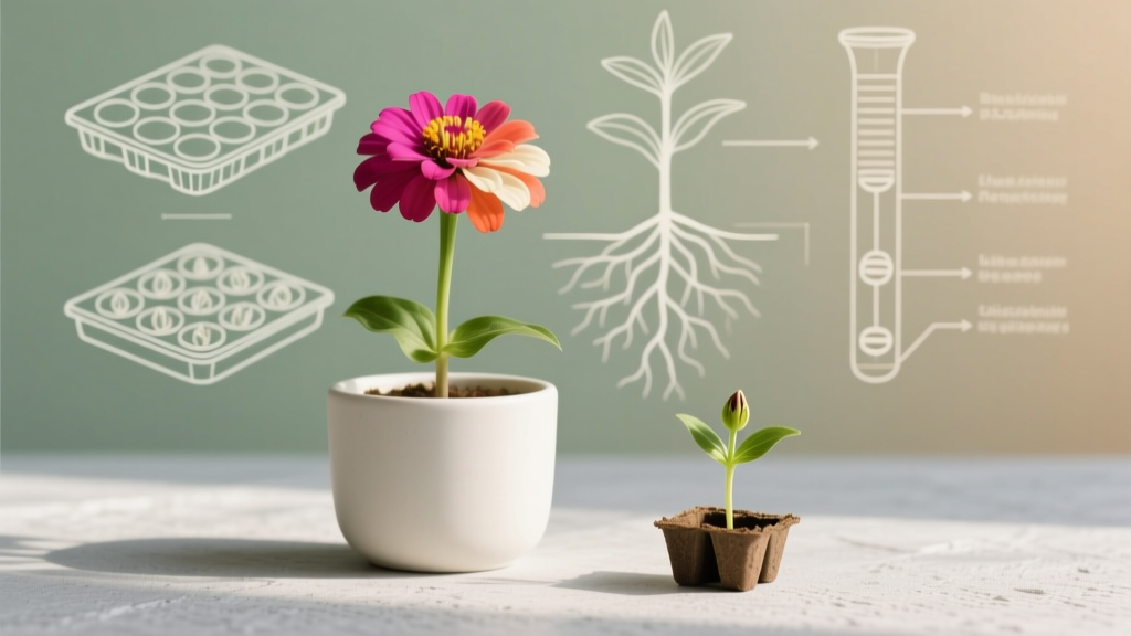 The Zinnia Propagation & Fertilizer Guide You’ve Been Missing: Skip the Leggy Seedlings, Avoid Fertilizer Burn, and Get Blooms in 45 Days—No Guesswork, No Wasted Seeds