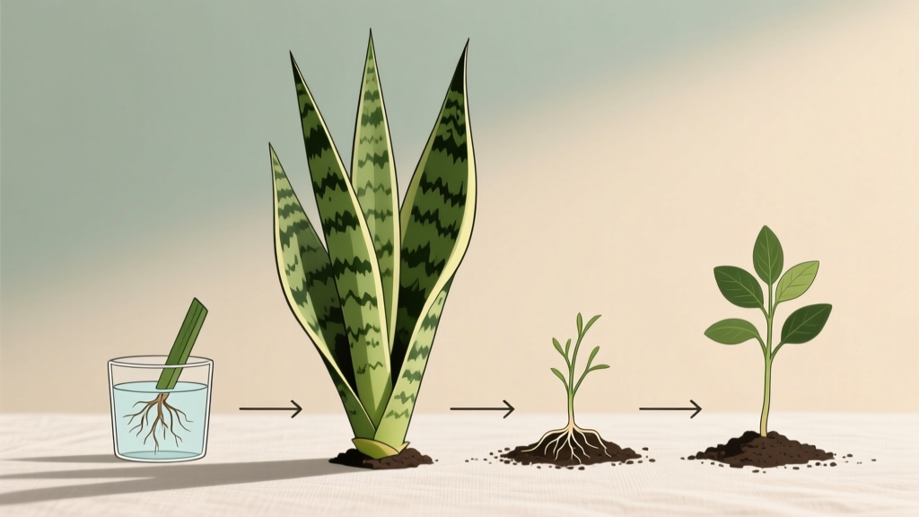 How to Propagate Snake Plant from Cuttings: The 4-Step Method That Actually Works (No Root Rot, No Failed Leaves — Just Thriving New Plants in 6–8 Weeks)