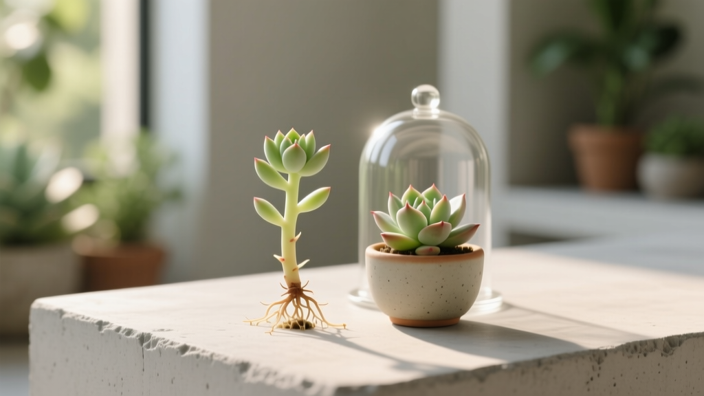 Succulent should propagated plants be in the sun? The truth about light exposure for cuttings and offsets—why too much sun kills 73% of new roots before they form (and what to do instead)