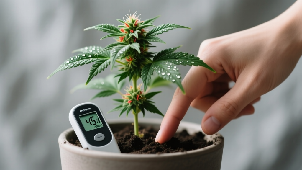 Flowering When to Water Marijuana Plants Indoor: The Exact 3-Second Finger Test + Moisture Meter Thresholds That Prevent Bud Rot (And Why 'Water Every 2 Days' Is Destroying Your Yield)