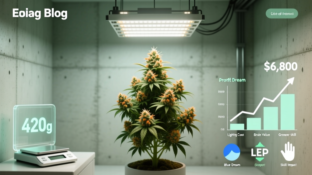 Indoor Marijuana Yield: Realistic Grams to Dollars (2026)