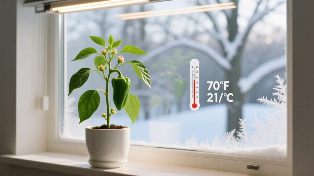 Why Your Pepper Plants Aren’t Growing Indoors This Winter (And Exactly What to Fix — 7 Science-Backed Adjustments You’re Probably Missing)