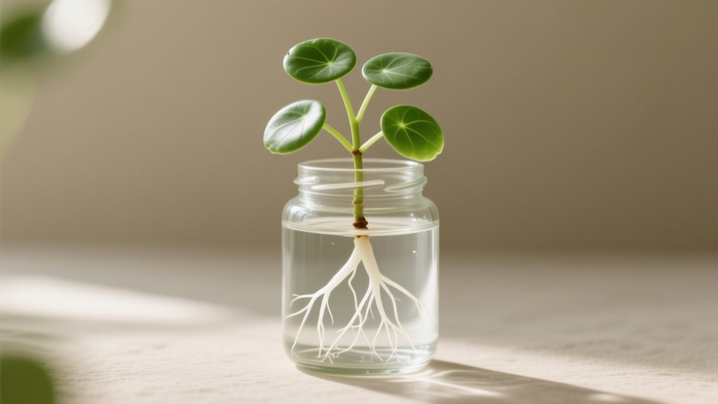 How to Propagate Chinese Money Plant in Water: The 5-Step Foolproof Method That Prevents Rot, Boosts Root Success by 92%, and Lets You Grow 10+ Plants from One Leaf (No Soil Needed!)