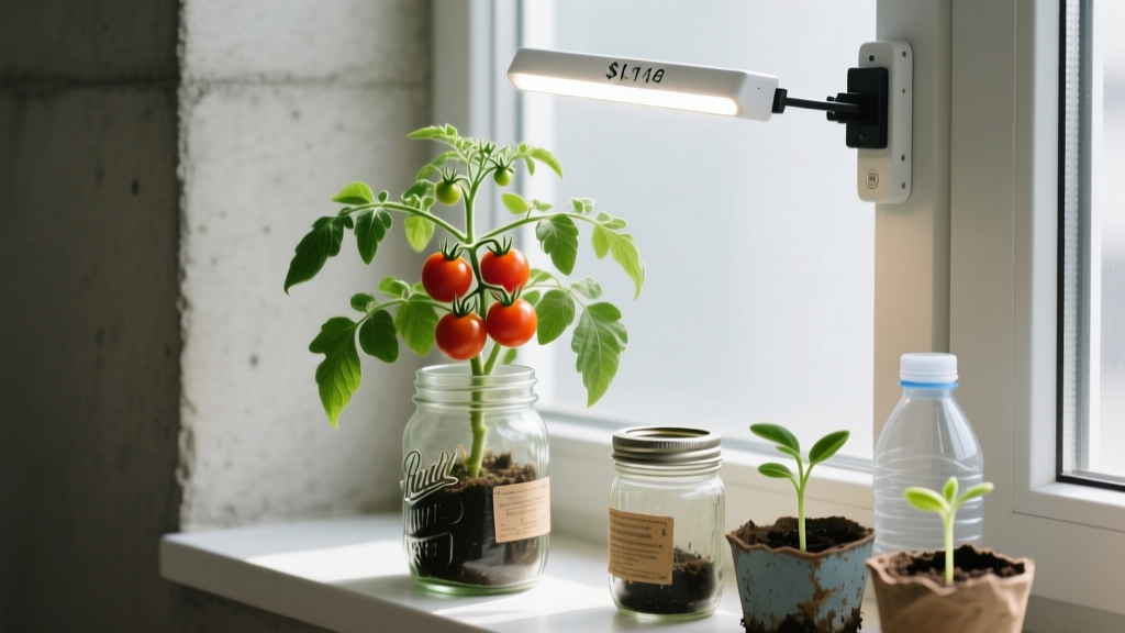 How Long Does It Take Tomato Plants to Grow Indoors Under $20? The Truth: You Can Harvest in 68 Days (Not 12 Weeks!) Using Only a $14 LED Clip Light, Recycled Containers, and Free Seed-Saving Tricks — Here’s Exactly How