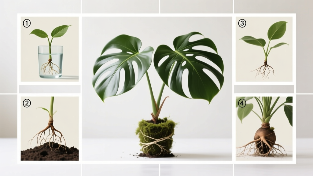 How to Propagate a Monstera Plant: The 4 Foolproof Methods That Actually Work (No Root Rot, No Guesswork — Just Lush, Free New Plants in 3–6 Weeks)