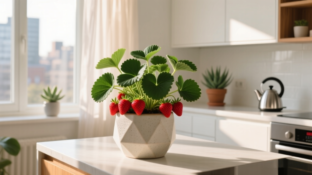 Yes, a strawberry plant *can* grow indoors — and it’s easier than you think: 7 proven low-effort steps (no green thumb required) to harvest sweet, homegrown berries year-round in your apartment, kitchen, or sunroom.