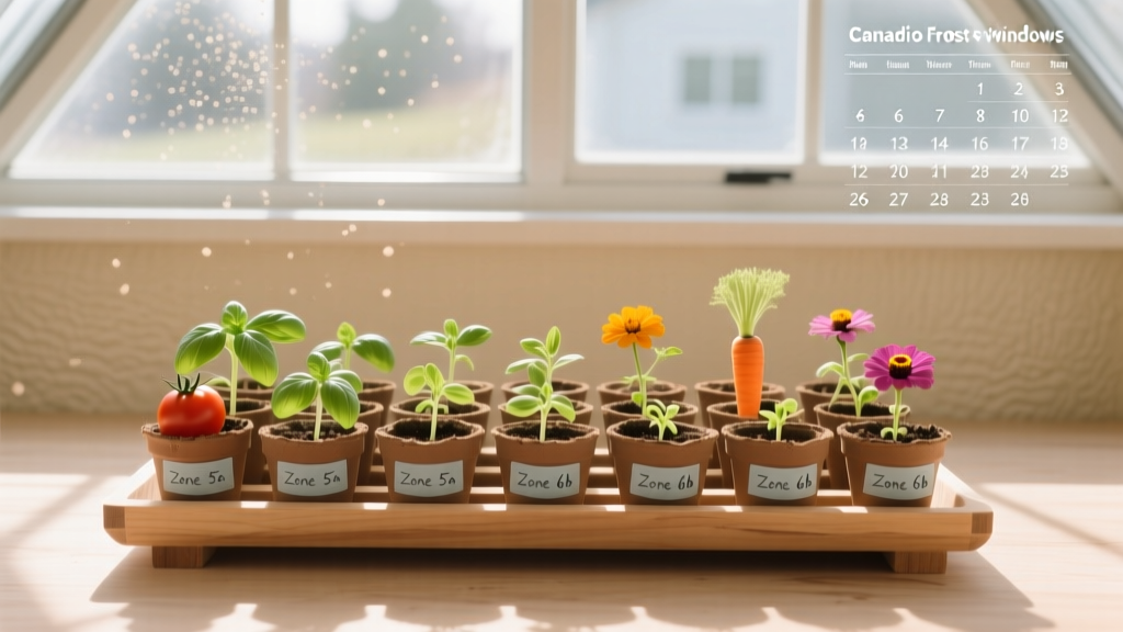 Stop Wasting Seeds & Missing Your Harvest: The Exact Ontario Indoor Start Dates for 27 Common Vegetables & Flowers (Based on Your Zone, Not the Calendar)