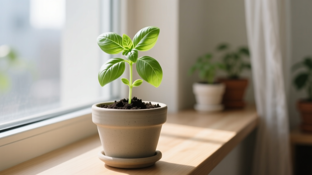 Stop Wasting Basil Seeds: The Exact 7-Step Indoor Planting Method That Guarantees Germination (Even for Total Beginners—No Grow Lights Required)