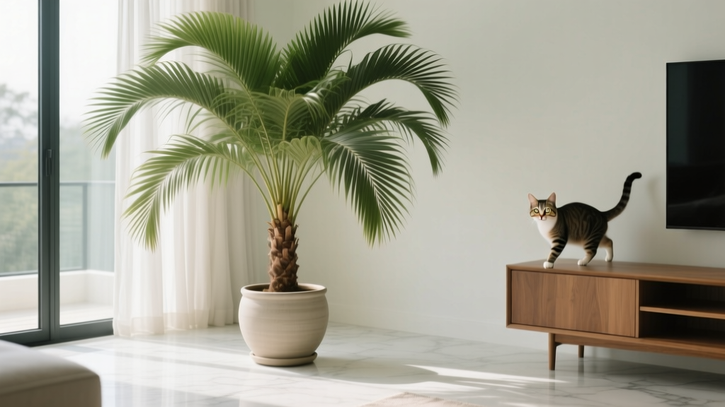 Majesty Palm Care Indoors: The Truth About Its Safety for Cats + 7 Non-Negotiable Steps to Keep Your Feline Friend Safe While Growing This Lush, Air-Purifying Plant