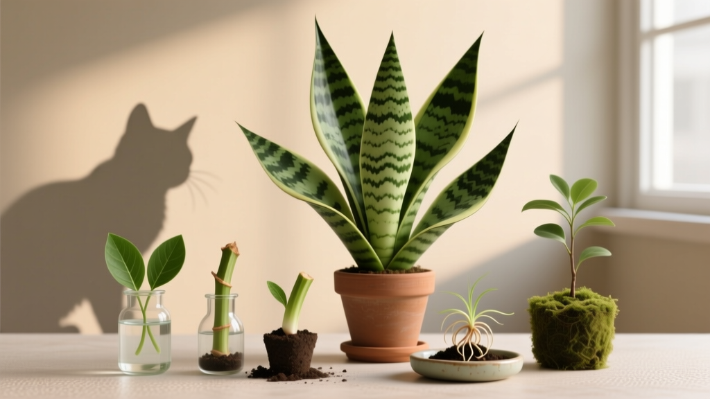Whale Fin Snake Plant Propagation Guide: Safe, Step-by-Step Methods That Protect Your Cat—Because Yes, It’s Toxic to Cats & You *Can* Propagate It Safely With These 4 Proven Techniques