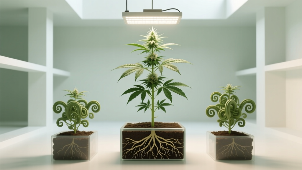 Tropical How Much Space Does a Marijuana Plant Need Indoors? The Truth About Canopy Control, Root Zones & Why 2x2 Feet Is a Dangerous Myth for Sativa-Dominant Strains