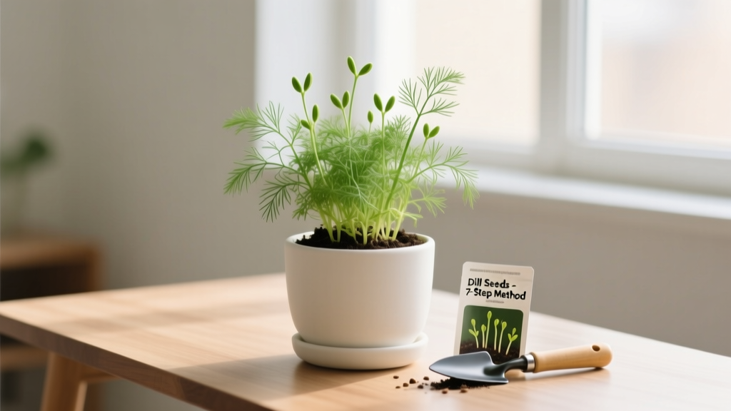 How to Grow a Dill Plant Indoors From Seeds: The 7-Step Fail-Safe Method That Beats Leggy, Pale Plants Every Time (No Greenhouse Needed)