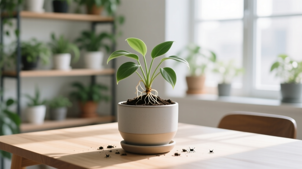 How to Get Bugs Out of Indoor Plant Soil—7 Proven, Pet-Safe Methods That Actually Work (No More Fungus Gnats, Springtails, or Tiny White Worms in 72 Hours)