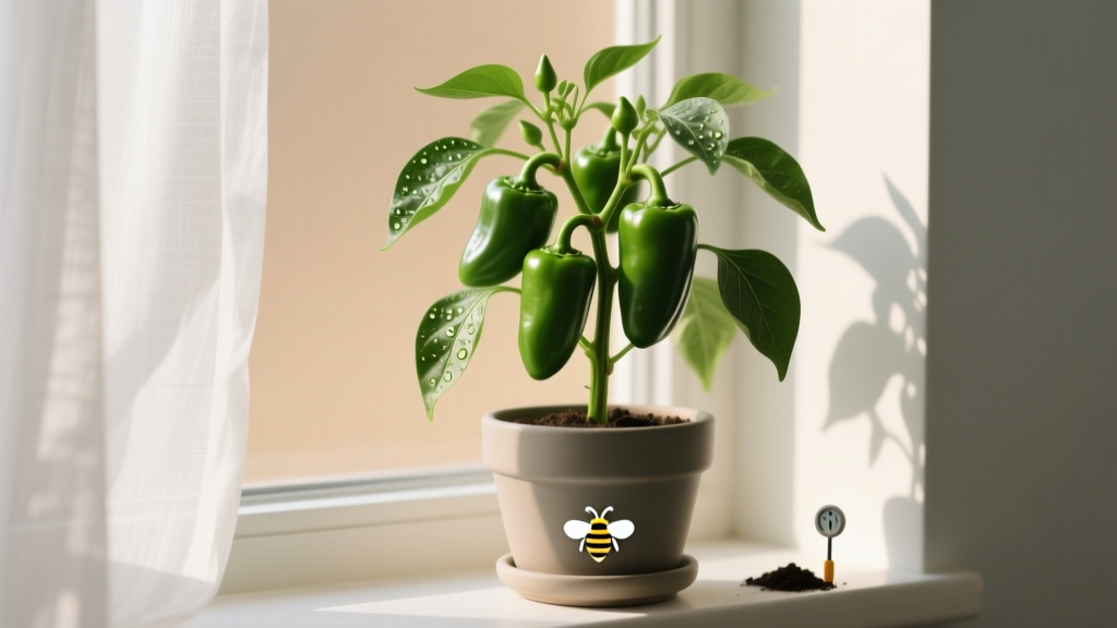 Yes, You *Can* Grow Jalapeño Plants Indoors in a Window—But Only If You Nail These 5 Non-Negotiable Light, Soil, and Pollination Fixes (Most Fail at #3)