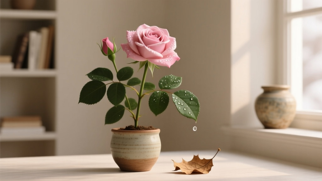 Small How to Take Care of Indoor Rose Plant in Winter: 7 Non-Negotiable Steps That Prevent Leaf Drop, Bud Blast, and Sudden Death — Even If You’ve Killed Roses Before