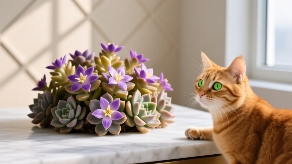 Ice Plants & Cats: What You *Must* Know Before Propagating — Toxicity Facts, Safe Propagation Steps, and 3 Vet-Approved Alternatives That Won’t Harm Your Feline