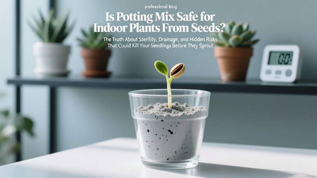 Is Potting Mix Safe for Indoor Plants From Seeds? The Truth About Sterility, Drainage, and Hidden Risks That Could Kill Your Seedlings Before They Sprout