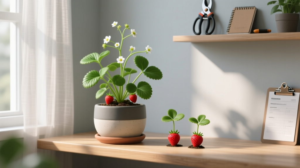Yes, You *Can* Keep a Strawberry Plant Indoors — Here Are 7 Propagation Tips That Actually Work (Backed by University Extension Research & 3 Years of Indoor Trials)