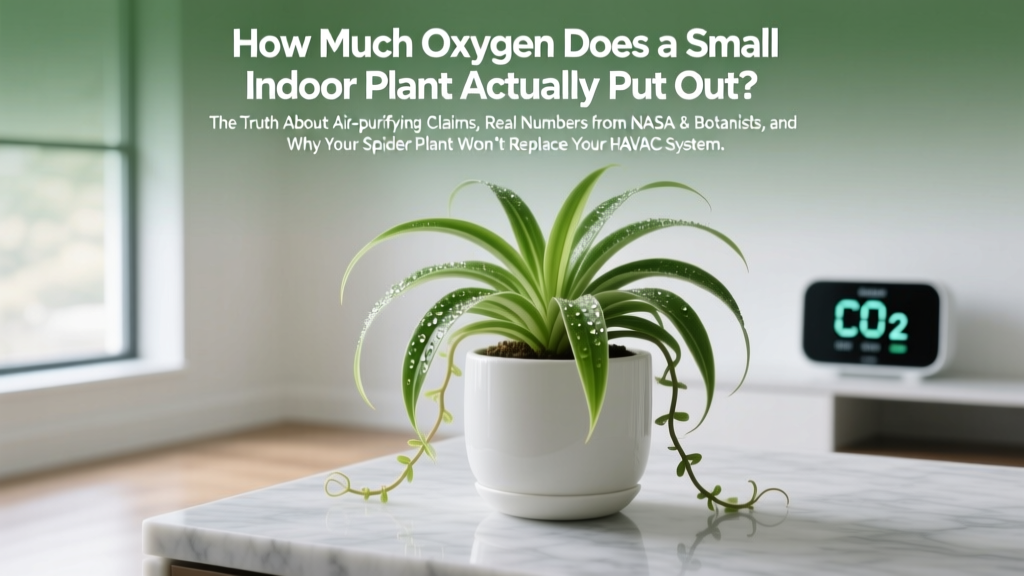 How Much Oxygen Do Indoor Plants Actually Produce?