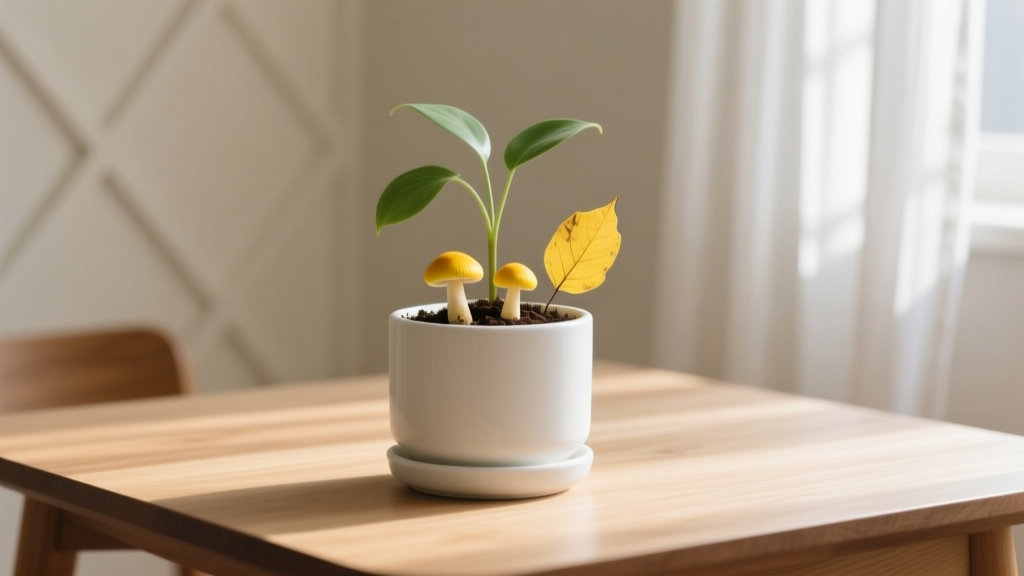 Why Does My Indoor Plant Have Yellow Mushrooms With Yellow Leaves? 5 Hidden Causes You’re Overlooking (and Exactly How to Fix Each One in Under 48 Hours)
