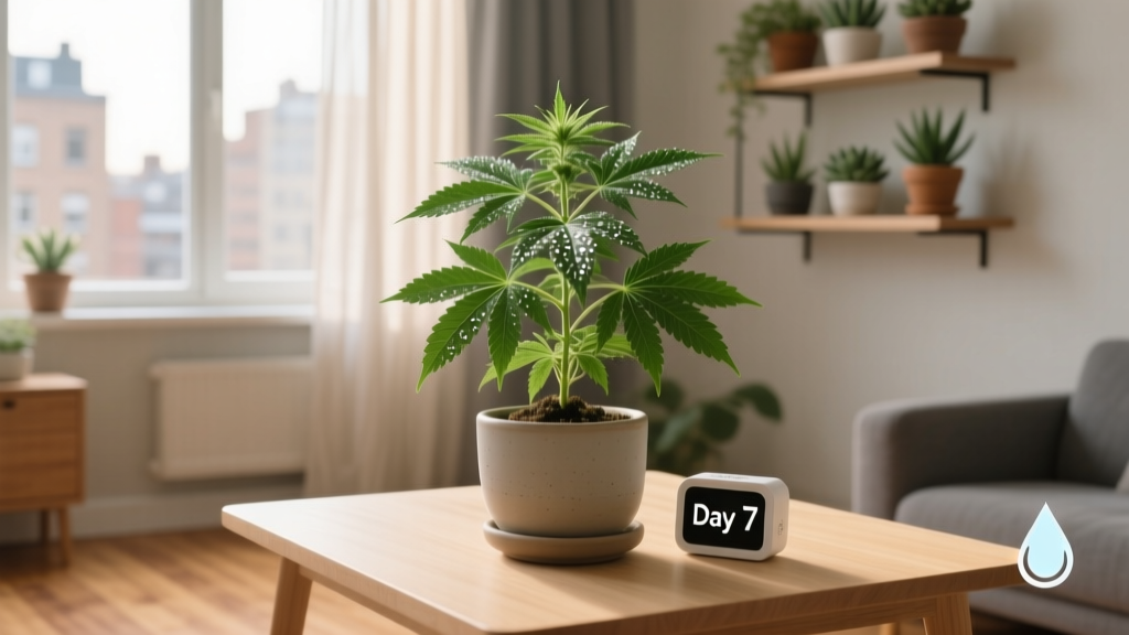 How Much to Water Indoor Marijuana Plants for Beginners: The Exact Schedule, Signs You’re Over- or Under-Watering, and Why 73% of New Growers Kill Their First Crop Within 10 Days (Fix It in 3 Minutes)