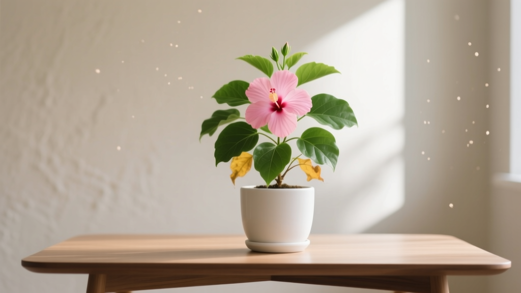 Why Your Indoor Hibiscus Isn’t Growing (and Exactly What to Fix in 7 Days): A Step-by-Step Diagnosis Guide for Light, Water, Soil, and Seasonal Triggers — No More Stunted Leaves or Silent Stems
