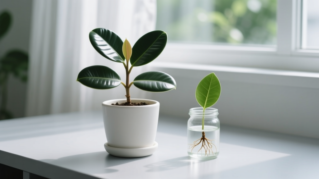 Can You Propagate a Baby Rubber Plant With One Leaf? The Truth About Leaf-Only Propagation + A Step-by-Step Repotting Guide That Actually Works (No Root Rot, No Guesswork)