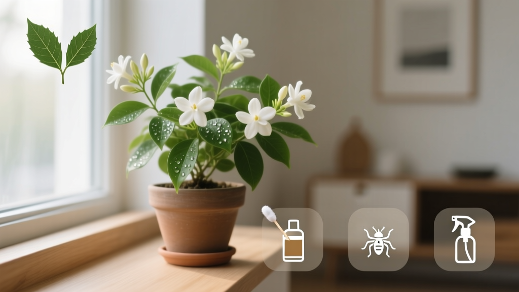 Can jasmine plant grow indoors pest control? Yes—here’s how to prevent aphids, spider mites, and scale *without* toxic sprays, using only 3 proven natural methods that boost blooming while keeping your home chemical-free.