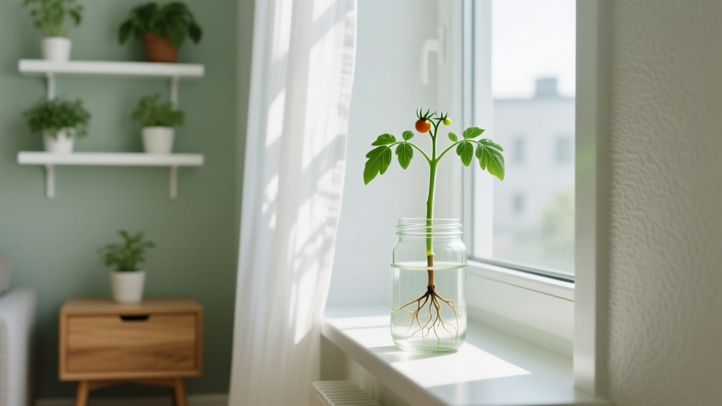How to Propagate Tomato Plants From Cuttings in Low Light: The 5-Step Method That Works Even in North-Facing Apartments (No Grow Lights Required)