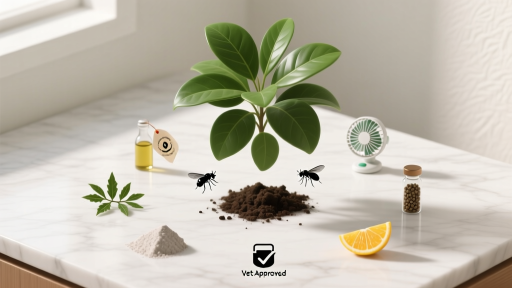 Pet Friendly How to Kill Little Black Flies on Indoor Plants: 7 Vet-Approved, Non-Toxic Methods That Actually Work (No Sprays, No Risks, Just Results)