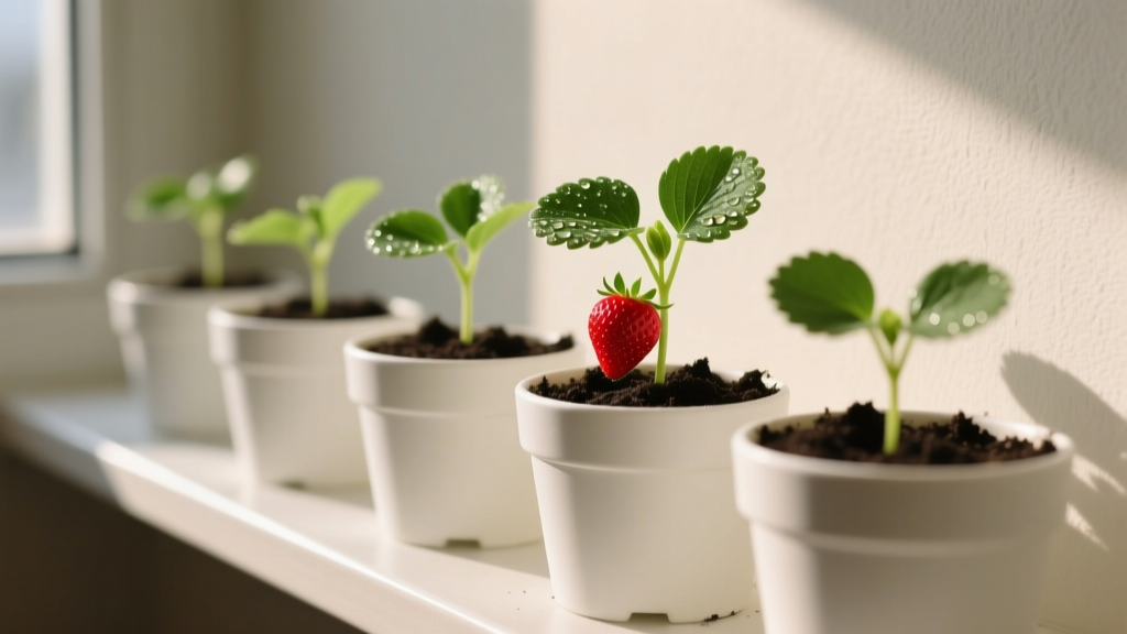 Stop Wasting Time & Seeds: The Exact 7-Step Indoor Strawberry Seed Guide That Grows Fruit in 90 Days (Not 6 Months) — Large How to Plant Strawberry Seeds Indoors, Done Right