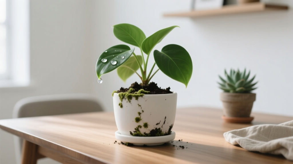 How to Get Rid of Mold on Indoor Plants Not Growing: A Step-by-Step 7-Minute Rescue Plan That Fixes Root Rot, Rebuilds Soil Health, and Restarts Growth—No Repotting Required (Unless You Skip Step 3)