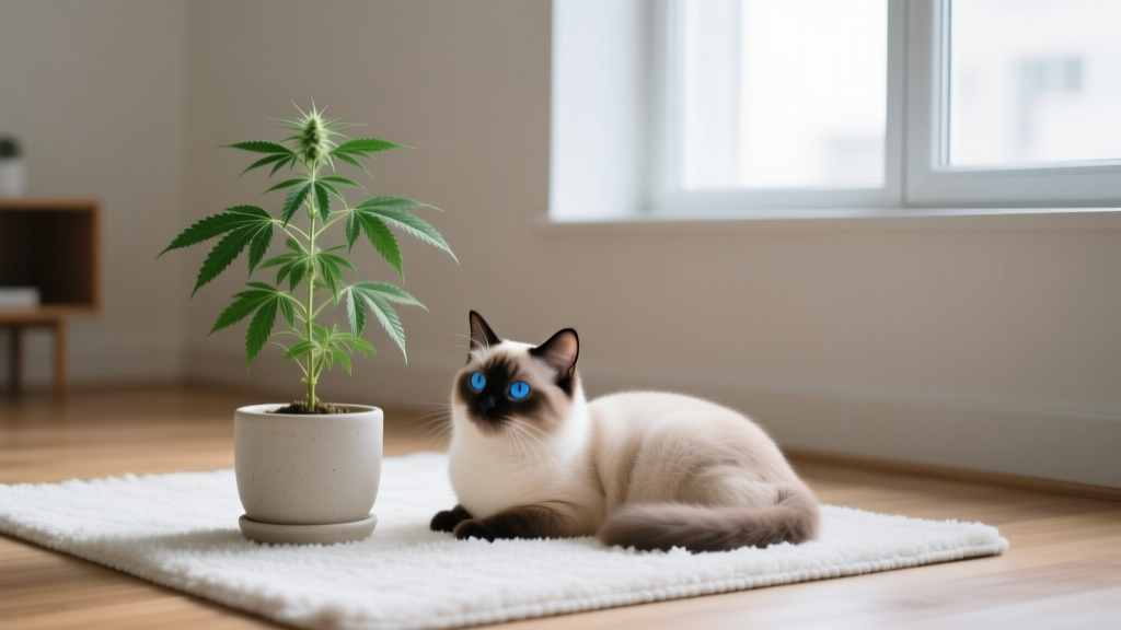 You Love Your Cat — So Why Risk It? The Only Ethical, Pet-Safe Guide to Growing One Indoor Marijuana Plant (Without Exposing Your Feline to THC Toxicity)