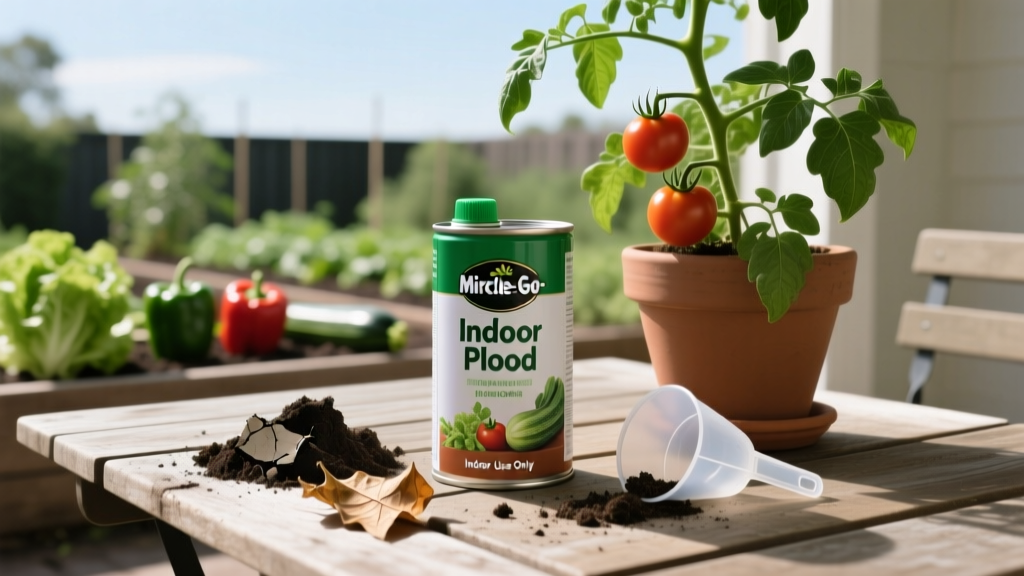 Can You Use That Large Can of Miracle-Gro Indoor Plant Food on Outdoor Vegetables? The Truth About Label Misuse, Nutrient Imbalance Risks, and Safer Alternatives That Actually Boost Your Harvest