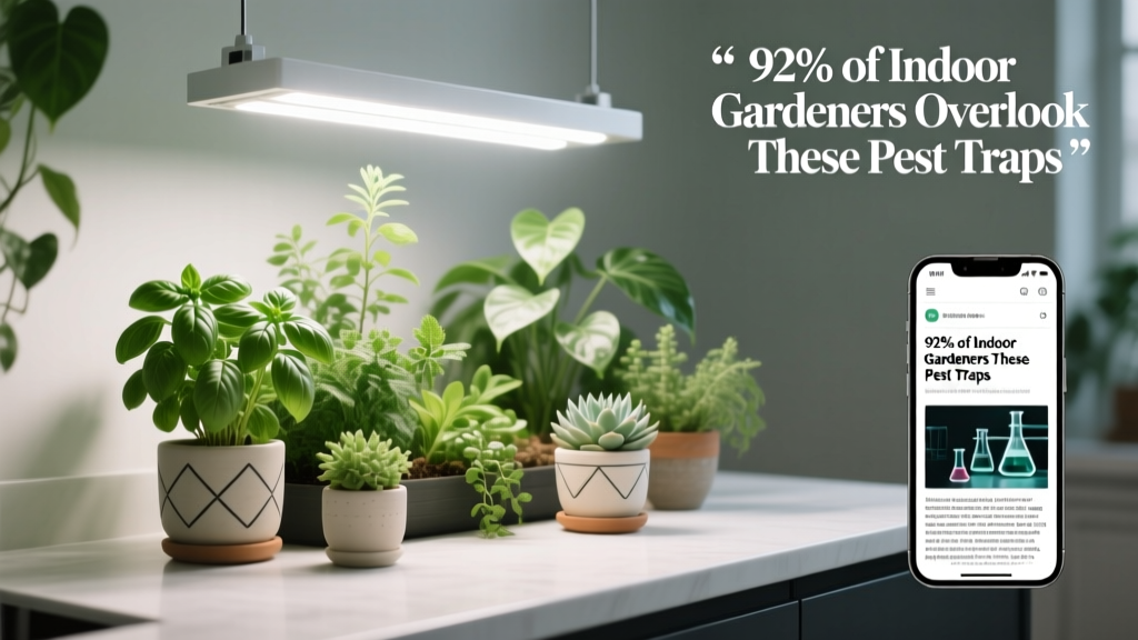 Can I Grow Plants Indoors Under a Light Pest Control? Yes—But Only If You Avoid These 5 Hidden Pest Traps That 92% of Indoor Gardeners Overlook (Backed by University Extension Research)