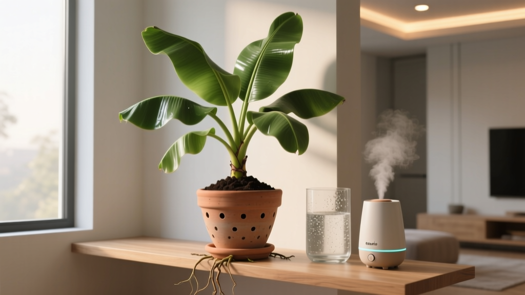 Indoor where do you propagate banana plant? Here’s the exact spot—plus lighting, humidity & container secrets most growers get wrong (and how to fix it in under 10 minutes)