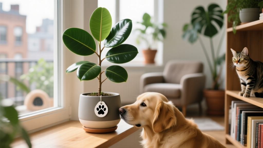 Pet Friendly How to Care for a Baby Rubber Plant Indoors: 7 Non-Negotiable Steps Every Dog or Cat Owner Must Take to Keep Their Plant Thriving — and Their Pet Safe (Backed by ASPCA & Horticultural Science)
