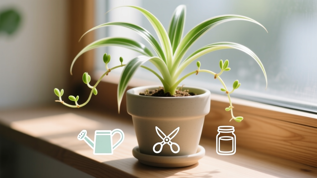 What Are Three Ways to Propagate a Spider Plant Under $20? (Spoiler: You Already Own 2 of the 3 Tools — Here’s Exactly How to Do It in 48 Hours Without Buying a Single Potting Mix)