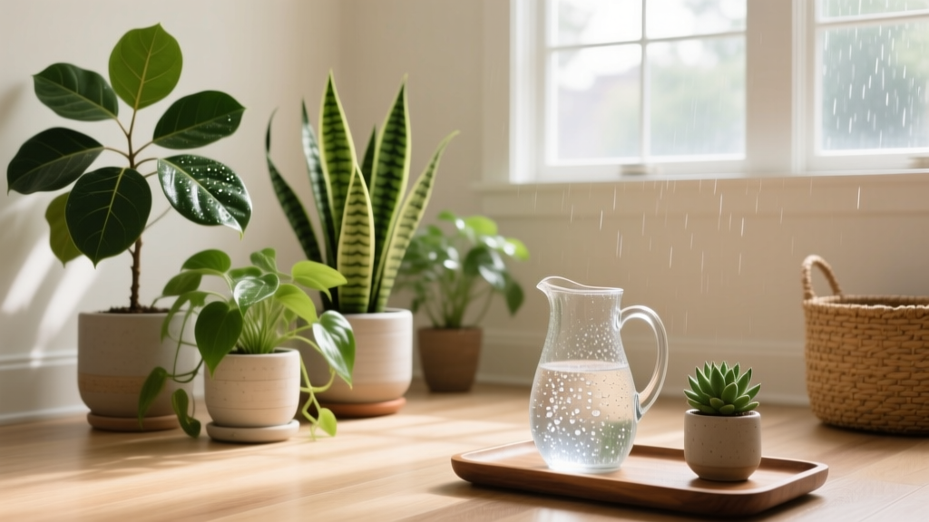 Why Your Indoor Plants Thrive on Rainwater (and Exactly How to Use It Safely — Even in Apartments Without Gutters)
