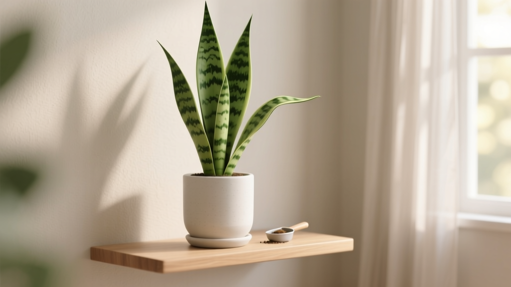 How Tall Does a Snake Plant Get Indoors? Fertilizer Guide That Actually Controls Growth—Not Just Guesswork (Spoiler: Over-Fertilizing Makes It Leggy & Weak)
