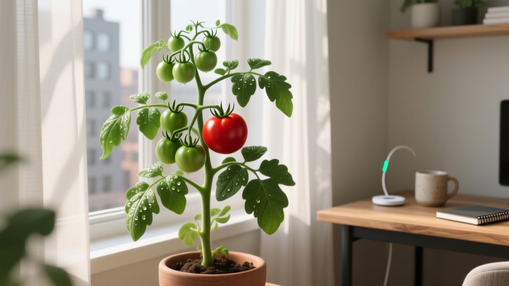 Stop Drowning or Drying Out Your Indoor Tomatoes: The Exact When-to-Plant Timing + Science-Backed Watering Schedule That Doubles Fruit Yield (No Guesswork, No Wilting, Just Juicy Results)